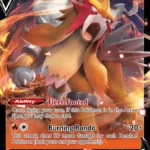 Entei V - Holo Rare V - Brilliant Stars - 022/172 - Pokemon Kartı