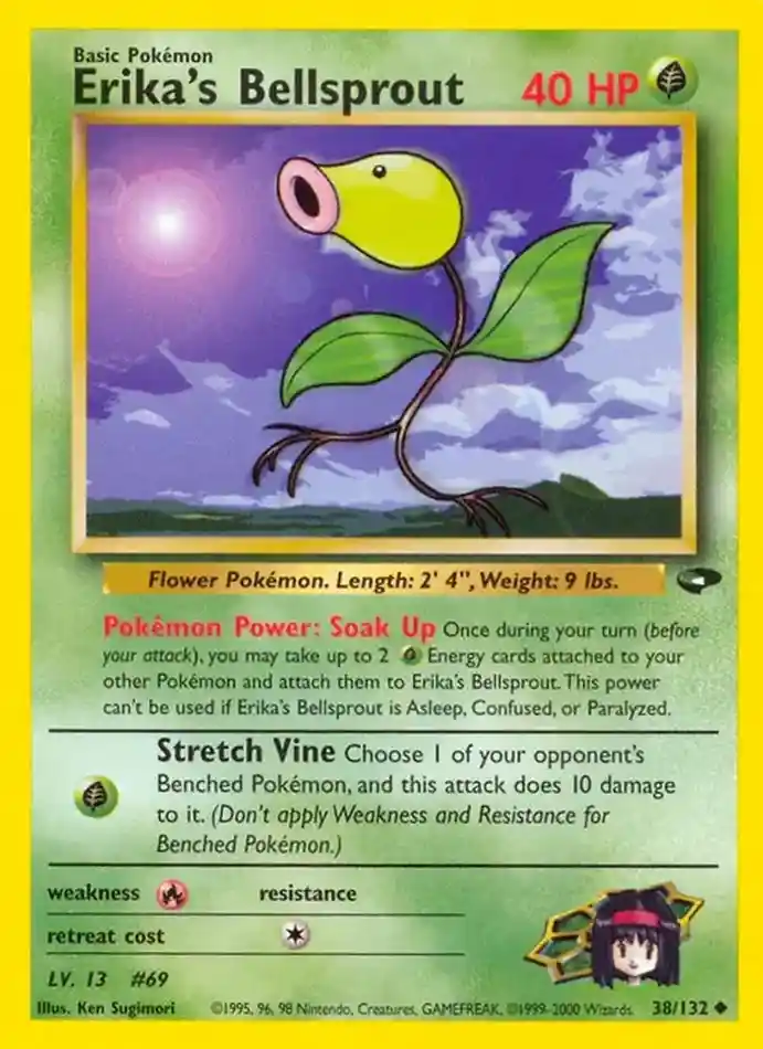 erika-s-bellsprout-uncommon-gym-challenge-038-132-pokemon-karti.webp Erika's Bellsprout - Uncommon - Gym Challenge - 038/132 - Pokemon Kartı - Görsel 1