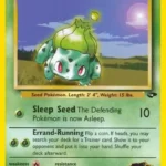 Erika's Bulbasaur - Uncommon - Gym Challenge - 039/132 - Pokemon Kartı