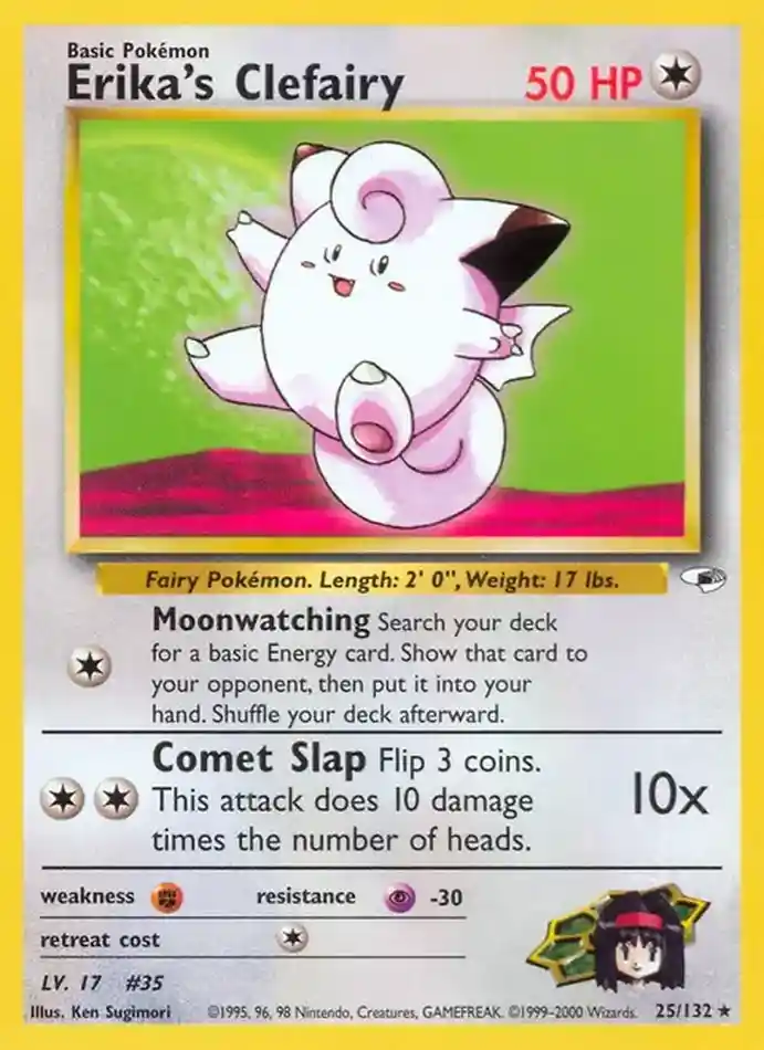 erika-s-clefairy-rare-holo-gym-heroes-025-132-pokemon-karti.webp Erika's Clefairy - Rare Holo - Gym Heroes - 025/132 - Pokemon Kartı - Görsel 1