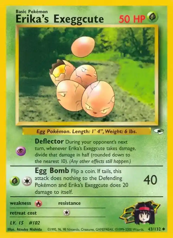 erika-s-exeggcute-uncommon-gym-heroes-043-132-pokemon-karti.webp Erika's Exeggcute - Uncommon - Gym Heroes - 043/132 - Pokemon Kartı - Görsel 1