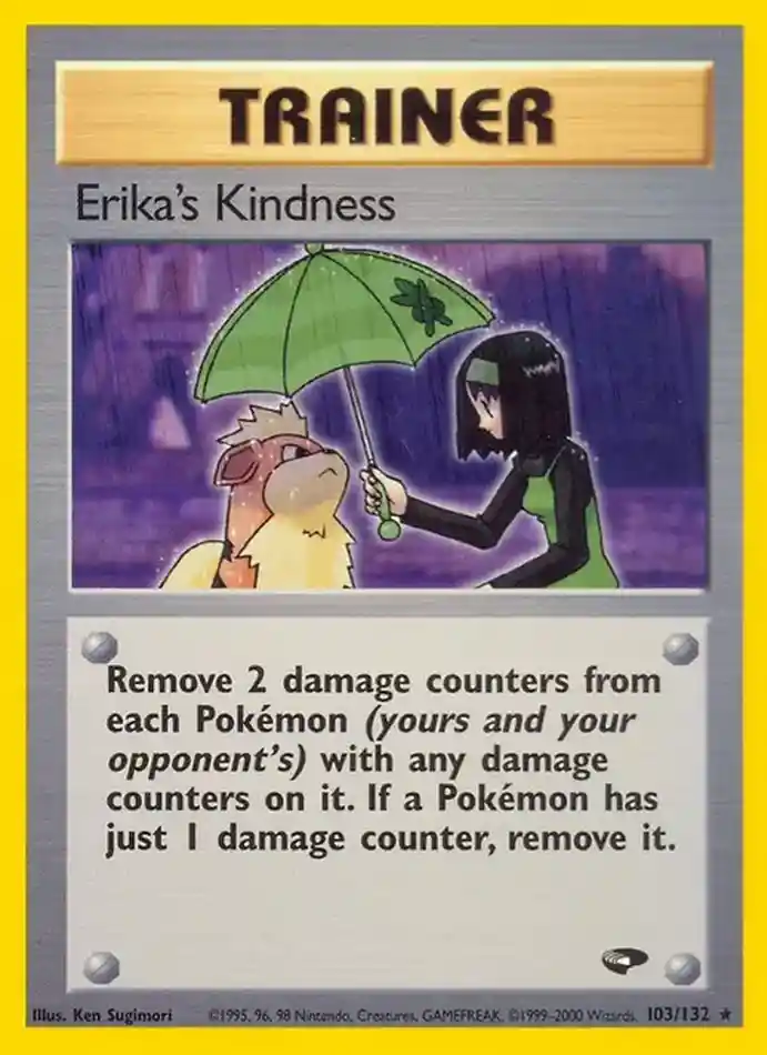 erika-s-kindness-rare-gym-challenge-103-132-trainer-karti.webp Erika's Kindness - Rare - Gym Challenge - 103/132 - Trainer Kartı - Görsel 1