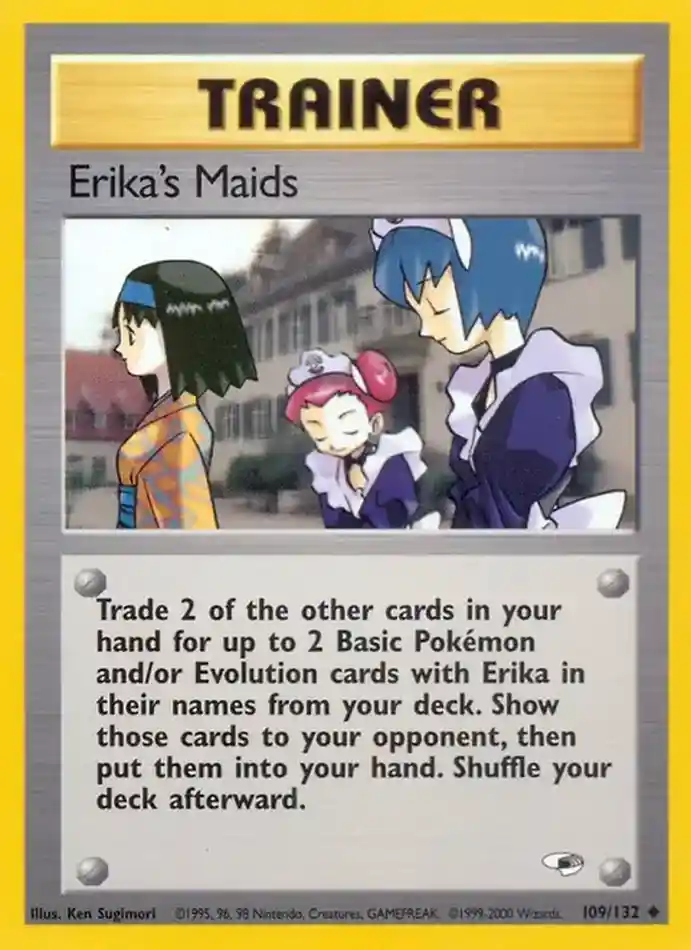 erika-s-maids-uncommon-gym-heroes-109-132-trainer-karti.webp Erika's Maids - Uncommon - Gym Heroes - 109/132 - Trainer Kartı - Görsel 1