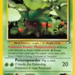 Erika's Oddish - Uncommon - Gym Heroes - 047/132 - Pokemon Kartı