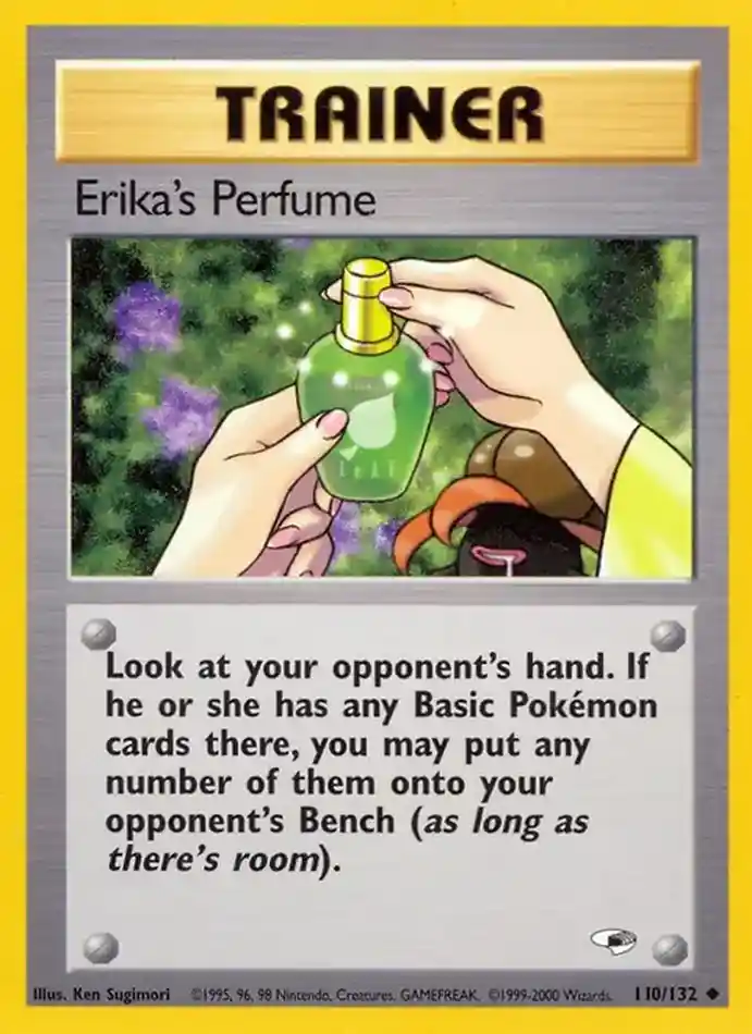 erika-s-perfume-uncommon-gym-heroes-110-132-trainer-karti.webp Erika's Perfume - Uncommon - Gym Heroes - 110/132 - Trainer Kartı - Görsel 1
