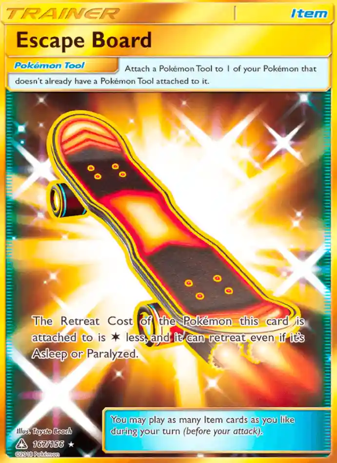 escape-board-secret-rare-ultra-prism-167-156-trainer-karti.webp Escape Board - Secret Rare - Ultra Prism - 167/156 - Trainer Kartı - Görsel 1