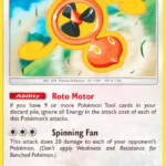 Fan Rotom - Reverse Holo Rare - Ultra Prism - 110/156 - Pokemon Kartı