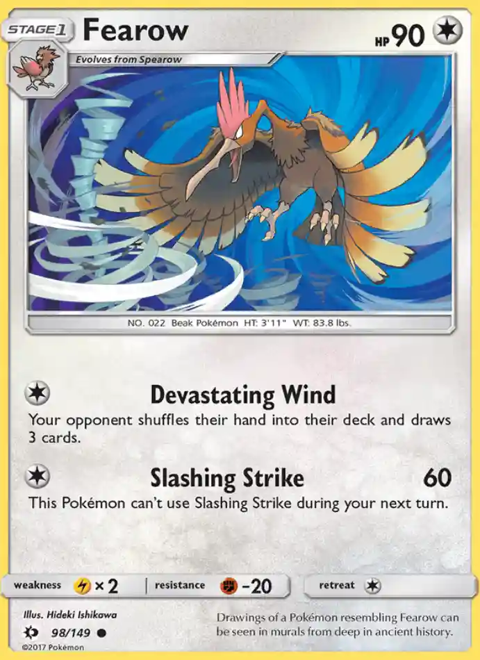 fearow-common-sun-moon-098-149-pokemon-karti.webp Fearow - Common - Sun & Moon - 098/149 - Pokemon Kartı - Görsel 1