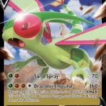 Flygon V - Holo Rare V - Brilliant Stars - 106/172 - Pokemon Kartı
