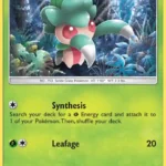 Fomantis - Reverse Holo Common - Sun & Moon - 014/149 - Pokemon Kartı