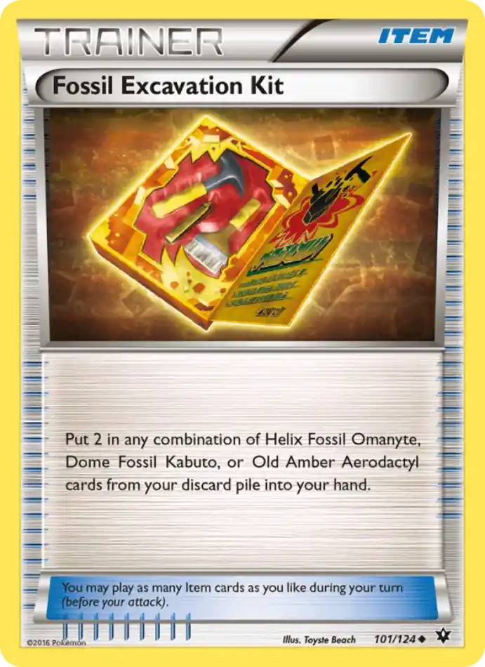 fossil-excavation-kit-uncommon-fates-collide-101-124-trainer-karti.webp Fossil Excavation Kit - Uncommon - Fates Collide - 101/124 - Trainer Kartı - Görsel 1