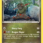 Fraxure - Uncommon - BREAKthrough - 110/162 - Pokemon Kartı