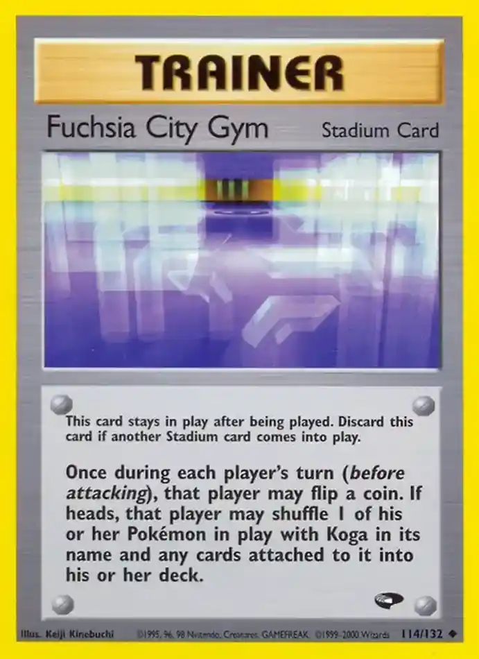fuchsia-city-gym-uncommon-gym-challenge-114-132-trainer-karti.webp Fuchsia City Gym - Uncommon - Gym Challenge - 114/132 - Trainer Kartı - Görsel 1