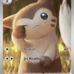 Furret - Illustration Rare - Journey Together - 168/159 - Pokemon Kartı