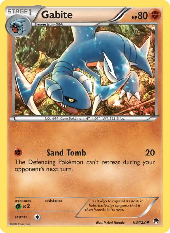 gabite-uncommon-breakpoint-069-122-pokemon-karti.webp Gabite - Uncommon - BREAKpoint - 069/122 - Pokemon Kartı - Görsel 1