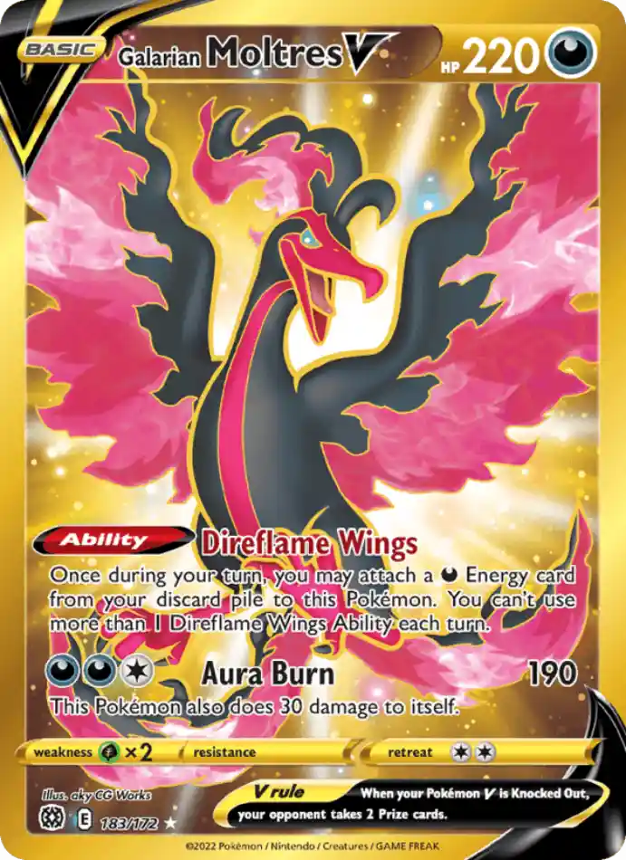 galarian-moltres-v-secret-rare-brilliant-stars-183-172-pokemon-karti.webp Galarian Moltres V - Secret Rare - Brilliant Stars - 183/172 - Pokemon Kartı - Görsel 1