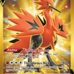 Galarian Zapdos V - Secret Rare - Brilliant Stars - 182/172 - Pokemon Kartı