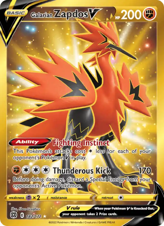 galarian-zapdos-v-secret-rare-brilliant-stars-182-172-pokemon-karti.webp Galarian Zapdos V - Secret Rare - Brilliant Stars - 182/172 - Pokemon Kartı - Görsel 1