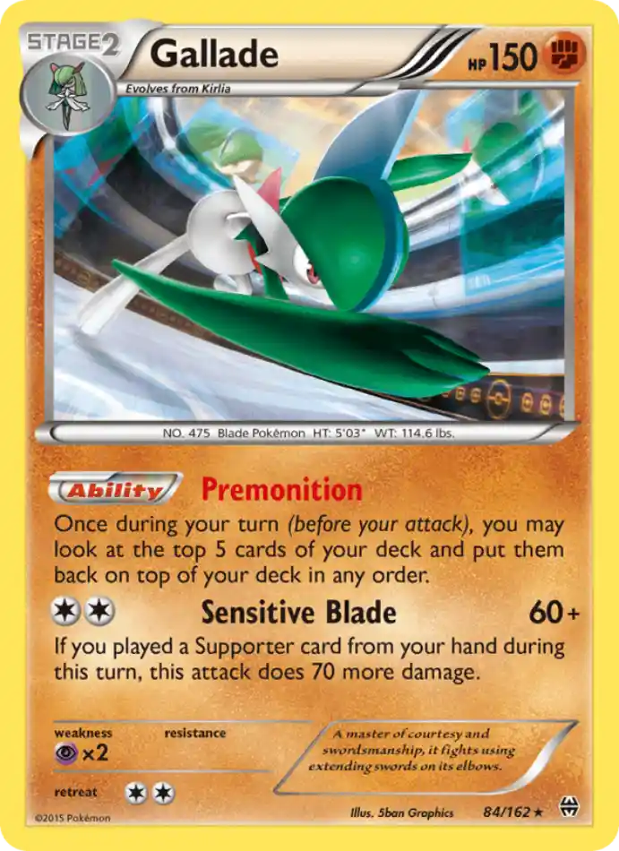 gallade-rare-breakthrough-084-162-pokemon-karti.webp Gallade - Reverse Holo Rare - BREAKthrough - 084/162 - Pokemon Kartı - Görsel 1