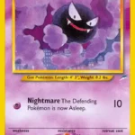 Gastly - Common - Neo Destiny - 065/105 - Pokemon Kartı