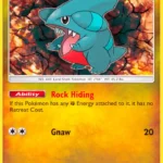 Gible - Reverse Holo Common - Ultra Prism - 097/156 - Pokemon Kartı