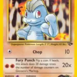 Giovanni's Machop - Common - Gym Challenge - 072/132 - Pokemon Kartı