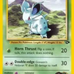 Giovanni's Nidoran♀ - Common - Gym Challenge - 075/132 - Pokemon Kartı