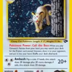 Giovanni's Persian - Rare Holo - Gym Challenge - 008/132 - Pokemon Kartı