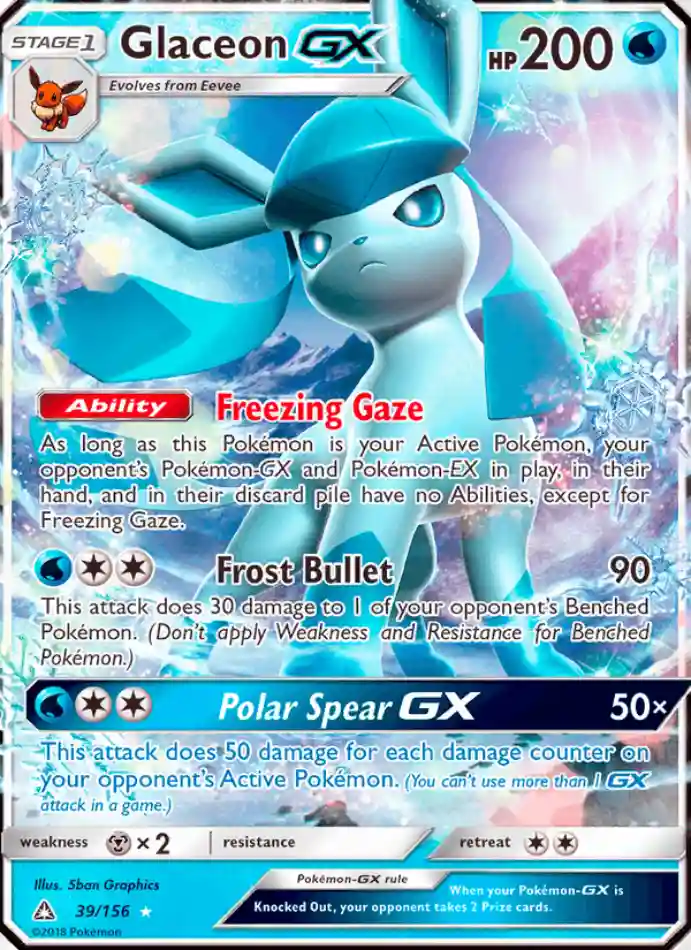 glaceon-gx-ultra-rare-ultra-prism-039-156-pokemon-karti.webp Glaceon GX - Ultra Rare - Ultra Prism - 039/156 - Pokemon Kartı - Görsel 1
