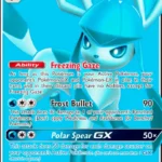 Glaceon GX - Ultra Rare - Ultra Prism - 141/156 - Pokemon Kartı