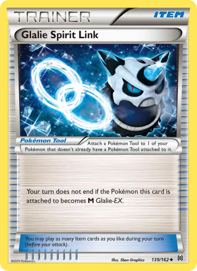 glalie-spirit-link-uncommon-breakthrough-139-162-trainer-karti.webp Glalie Spirit Link - Reverse Holo Uncommon - BREAKthrough - 139/162 - Trainer Kartı - Görsel 1