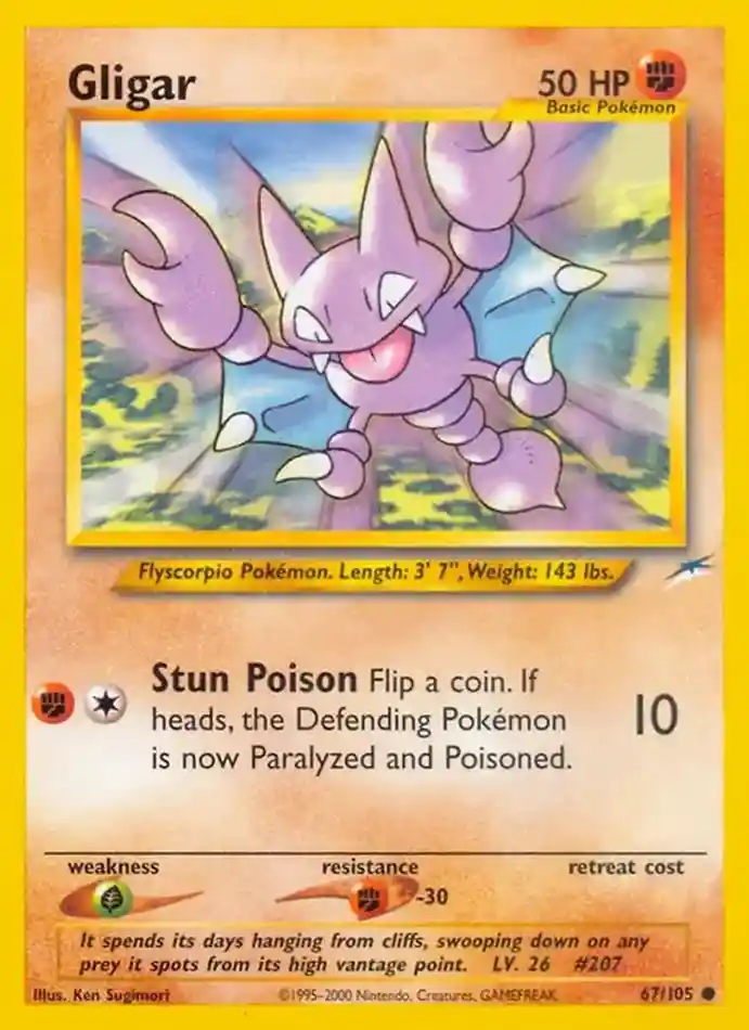 gligar-common-neo-destiny-067-105-pokemon-karti.webp Gligar - Common - Neo Destiny - 067/105 - Pokemon Kartı - Görsel 1