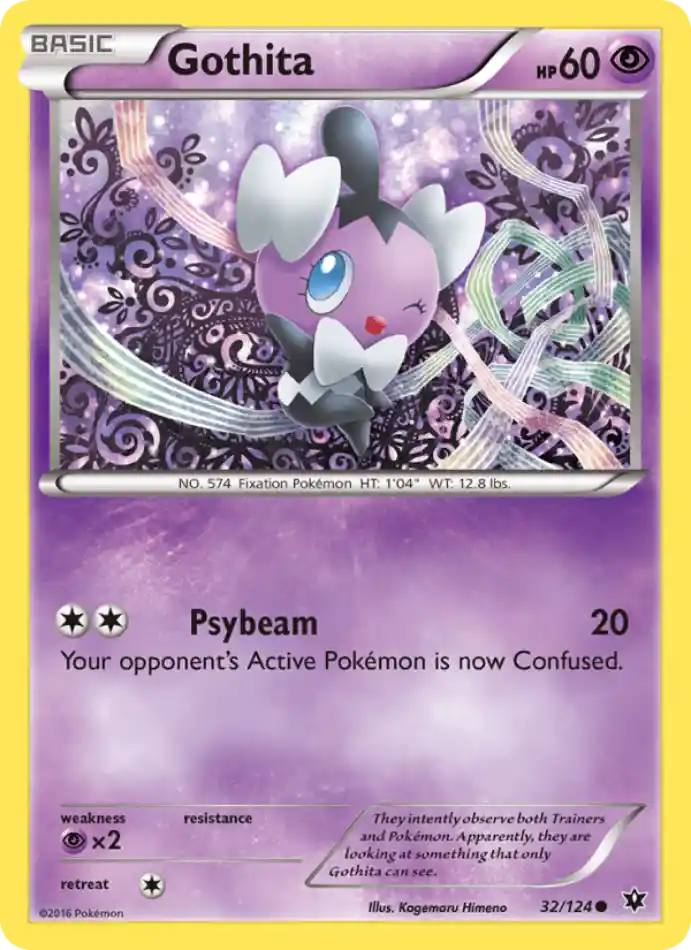 gothita-common-fates-collide-032-124-pokemon-karti.webp Gothita - Reverse Holo Common - Fates Collide - 032/124 - Pokemon Kartı - Görsel 1