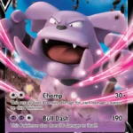 Granbull V - Holo Rare V - Brilliant Stars - 057/172 - Pokemon Kartı