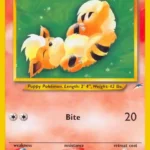 Growlithe - Common - Neo Destiny - 068/105 - Pokemon Kartı