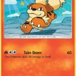 Growlithe - Reverse Holo Common - Sun & Moon - 021/149 - Pokemon Kartı