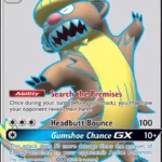 Gumshoos GX - Ultra Rare - Sun & Moon - 145/149 - Pokemon Kartı