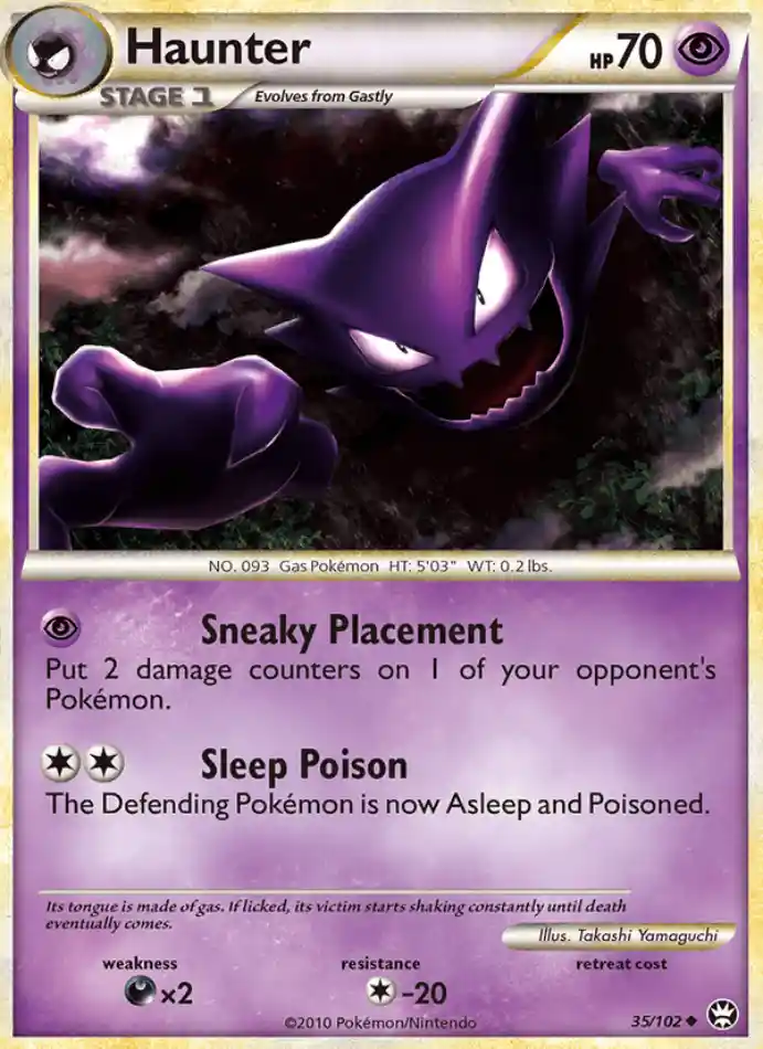 haunter-uncommon-triumphant-035-102-pokemon-karti.webp Haunter - Reverse Holo Uncommon - Triumphant - 035/102 - Pokemon Kartı - Görsel 1