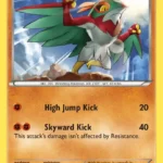 Hawlucha - Reverse Holo Rare - BREAKthrough - 087/162 - Pokemon Kartı