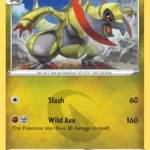 Haxorus - Reverse Holo Rare - Brilliant Stars - 112/172 - Pokemon Kartı