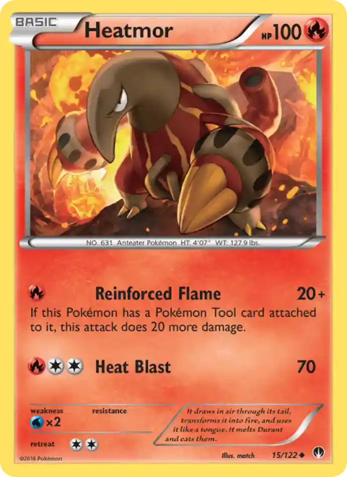 heatmor-uncommon-breakpoint-015-122-pokemon-karti.webp Heatmor - Uncommon - BREAKpoint - 015/122 - Pokemon Kartı - Görsel 1