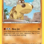 Hippopotas - Reverse Holo Common - BREAKthrough - 083/162 - Pokemon Kartı