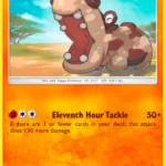 Hippopotas - Reverse Holo Common - Ultra Prism - 068/156 - Pokemon Kartı