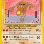 Hitmonlee - Uncommon - Neo Destiny - 042/105 - Pokemon Kartı