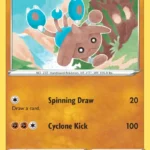 Hitmontop - Reverse Holo Uncommon - Brilliant Stars - 072/172 - Pokemon Kartı