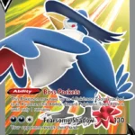 Honchkrow V - Ultra Rare - Brilliant Stars - 161/172 - Pokemon Kartı