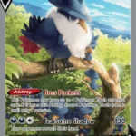 Honchkrow V - Ultra Rare - Brilliant Stars - 162/172 - Pokemon Kartı