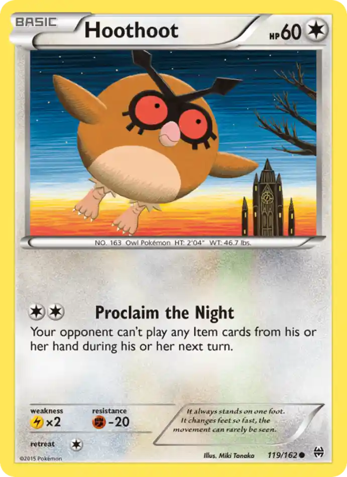 hoothoot-common-breakthrough-119-162-pokemon-karti.webp Hoothoot - Reverse Holo Common - BREAKthrough - 119/162 - Pokemon Kartı - Görsel 1