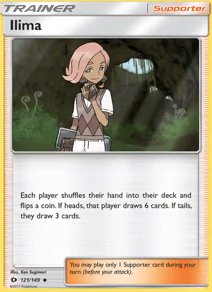 ilima-uncommon-sun-moon-121-149-trainer-karti.webp Ilima - Uncommon - Sun & Moon - 121/149 - Trainer Kartı - Görsel 1
