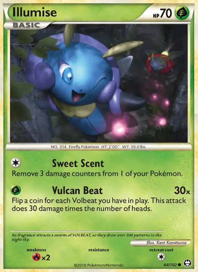 illumise-common-triumphant-064-102-pokemon-karti.webp Illumise - Reverse Holo Common - Triumphant - 064/102 - Pokemon Kartı - Görsel 1